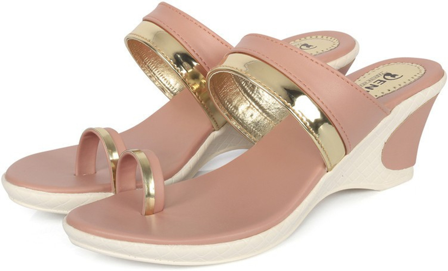 Image of Denill Women Wedges Sandal (Pink , 8)