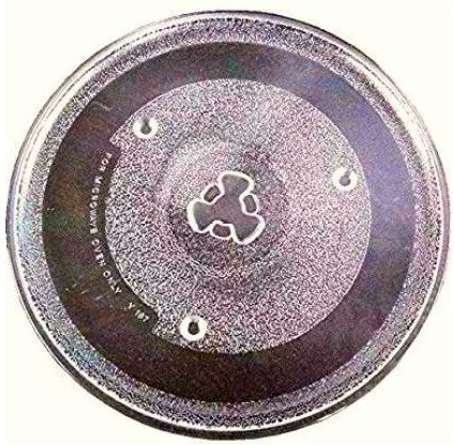 Image of Sai Service Center Microwave Oven Turntable Glass Plate (12.4 inch / 315 mm) - Midea 25L, 30L) Fiber Glass Microwave Turntable Plate