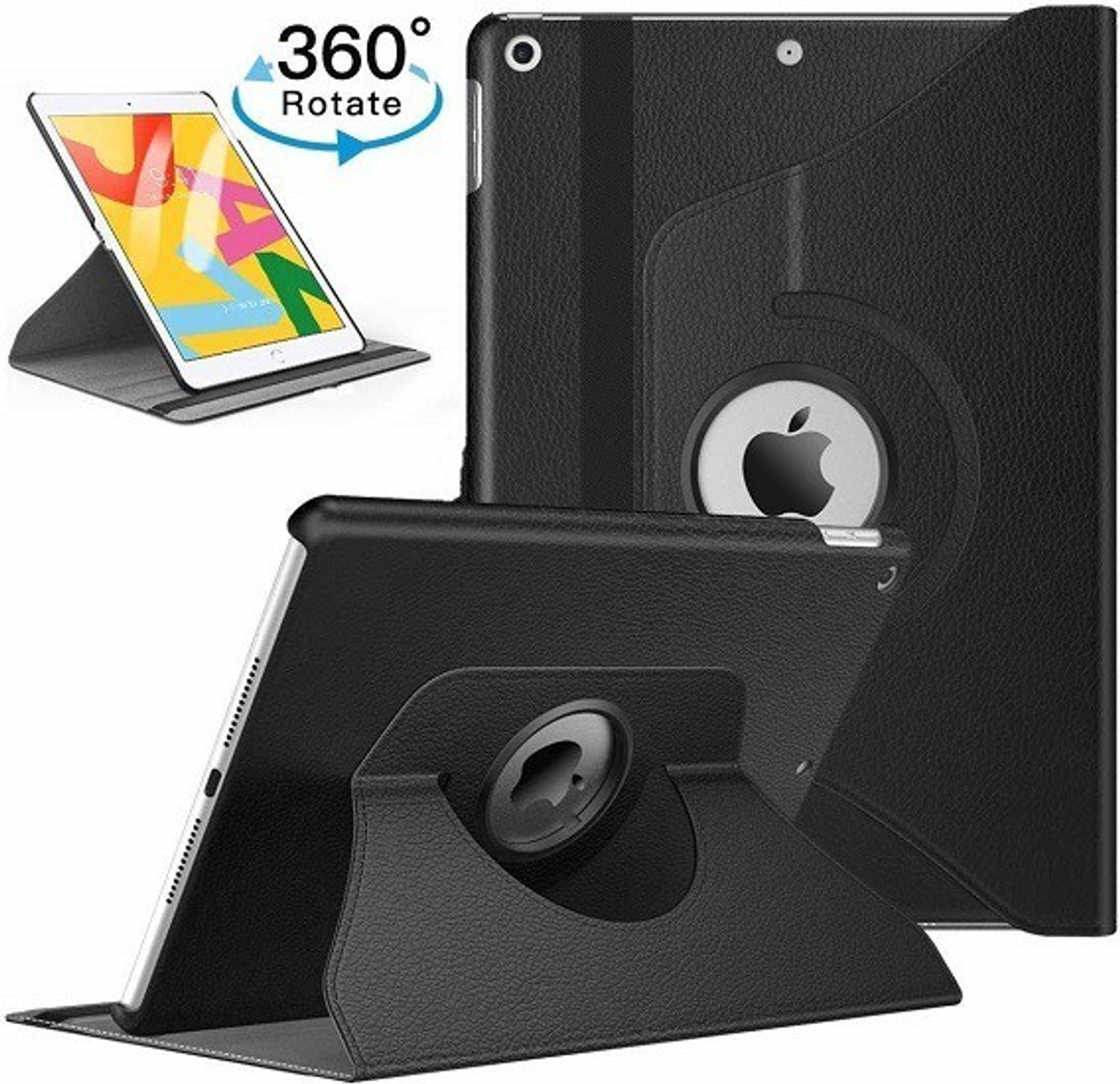 Image of COVERHEAD Flip Cover for Back Cover for Apple Ipad 10.2 Tab (Brown, Dual Protection, Pack of: 1) (Brown, Camera Bump Protector, Pack of: 1)