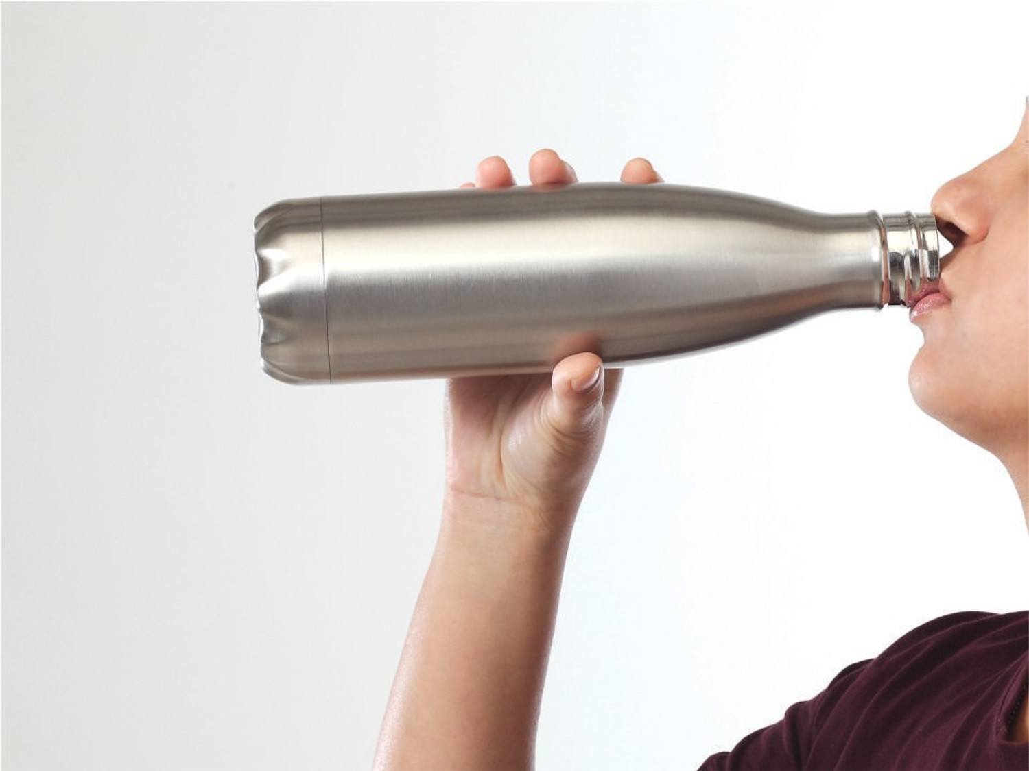 Image of BOROSIL Hydra Bolt Stainless Steel Vacuum Insulated. 1000 ml Steel Flask (Pack of 1, Steel /Chrome)