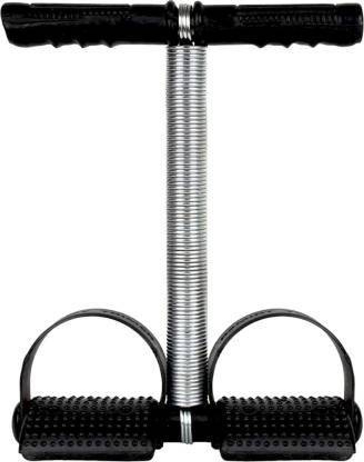 Image of Shopeleven Grip Arm Strength Chest Expander Household Fitness Adjustable Speed Arm Trainer Ab Exerciser (Black)