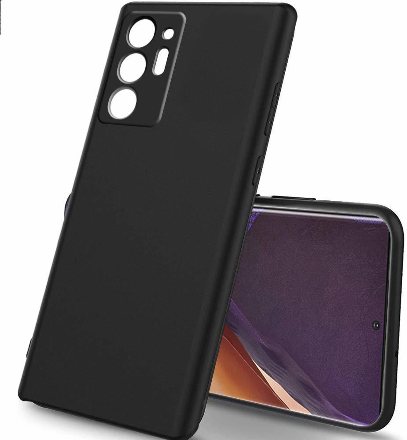 Image of REALCASE Back Cover for Samsung Galaxy Note 20 (Black)