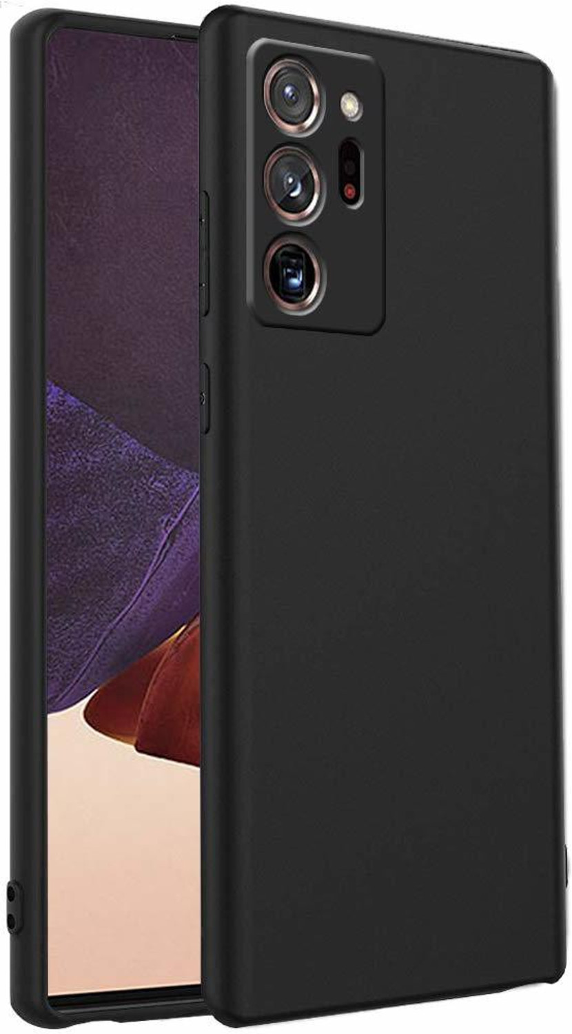 Image of Lustree Back Cover for Samsung Galaxy Note 20 Ultra (Grey, Shock Proof, Silicon, Pack of: 1)
