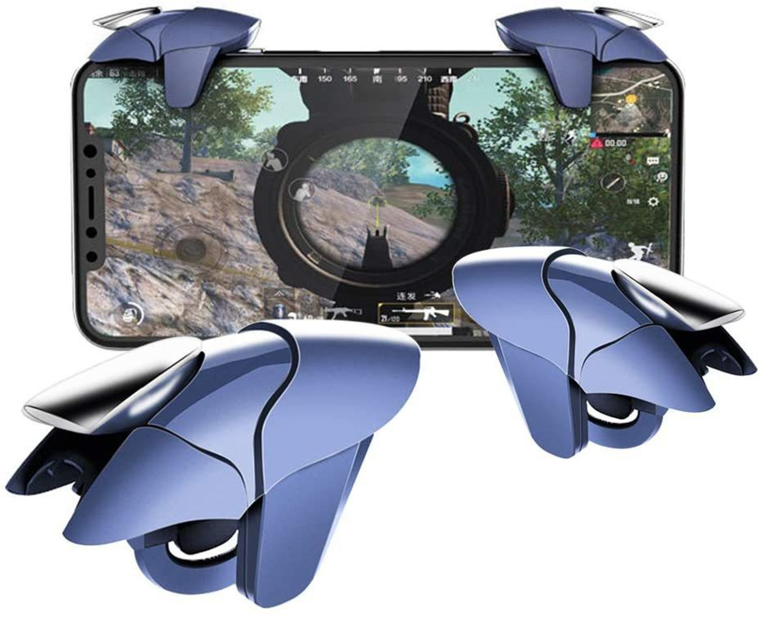 Pearive Myki Sharkfin Northstar PUBG Trigger Controller Red - Image 6