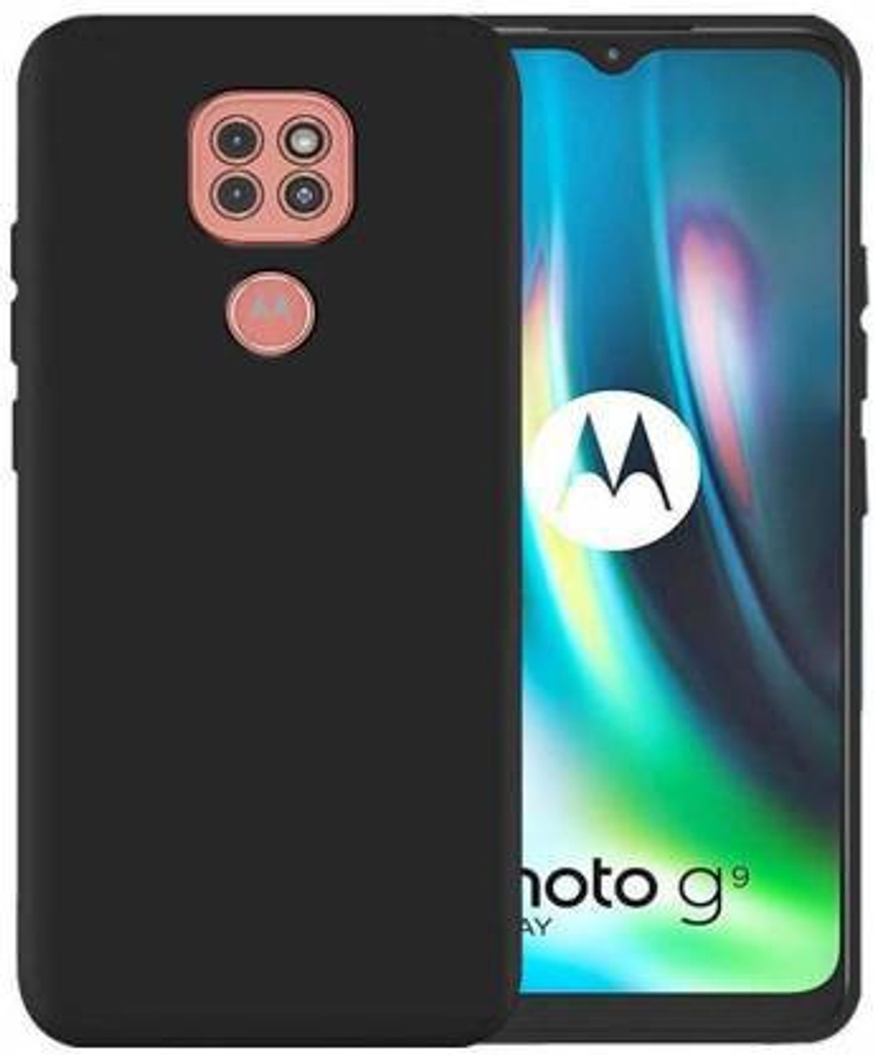Image of Wellchoice Back Cover for Motorola Moto G9 Paly, Motorola Moto G9, Moto E7 Plus (Transparent, Grip Case, Rubber, Pack of: 1)