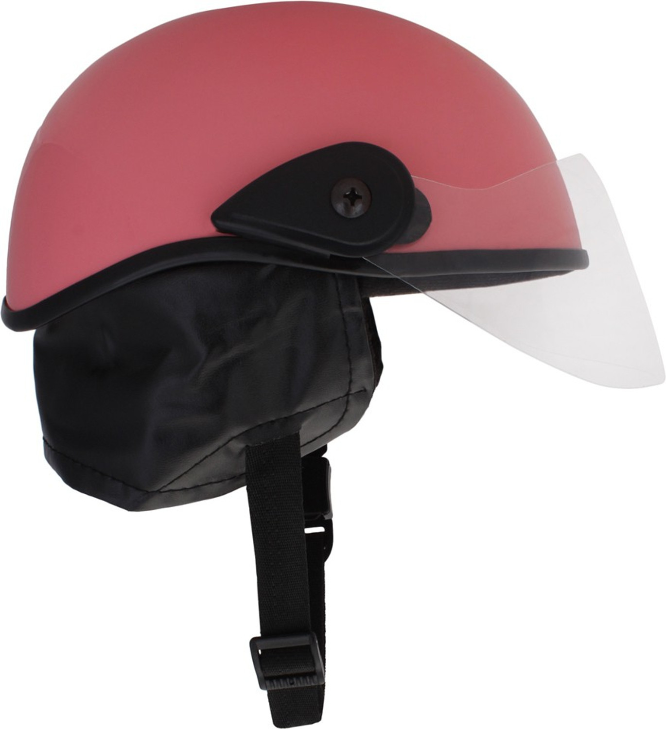 Image of STUDDS Urban open Face Helmet Motorsports Helmet (Black)