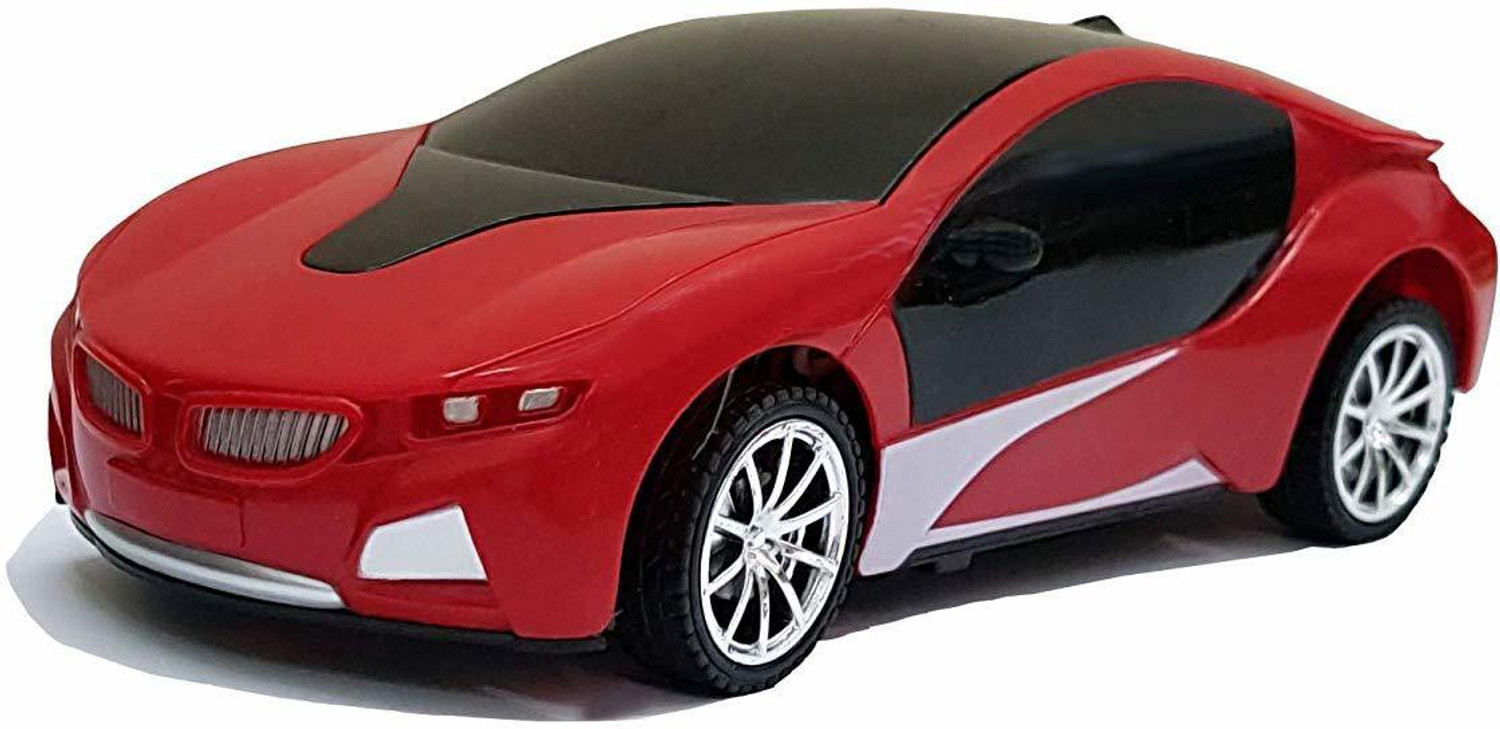 Image of MINOR Wireless Remote Control High Speed 3D Famous Car with Light | Remote Control car for Boys (Red)