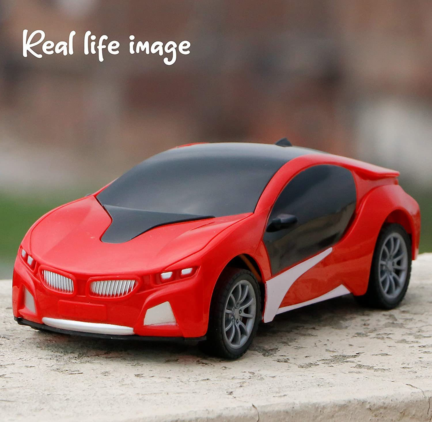 Image of MINOR Wireless Remote Control High Speed 3D Famous Car with Light | Remote Control car for Boys (Red)