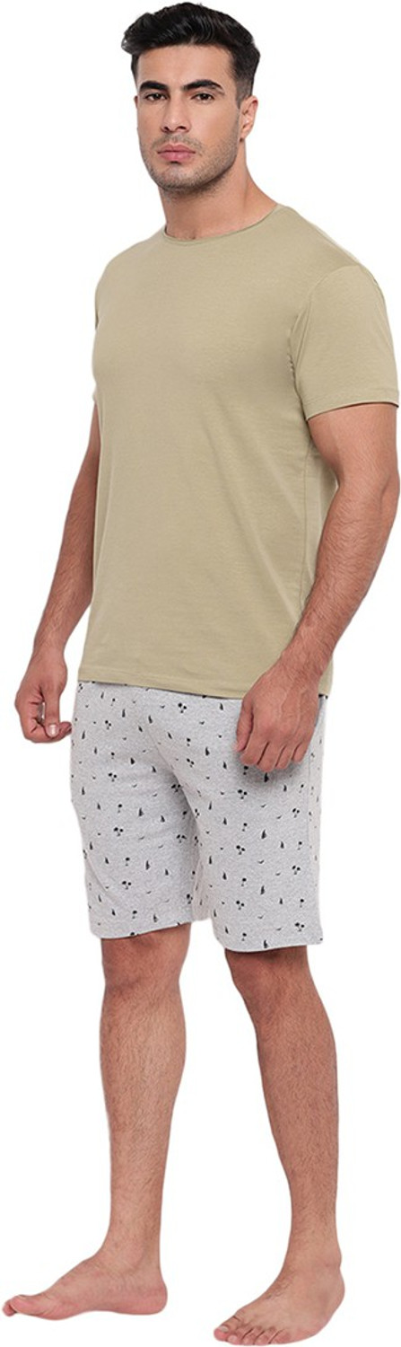 Image of FTX Pack of 2 Printed Men Multicolor Regular Shorts