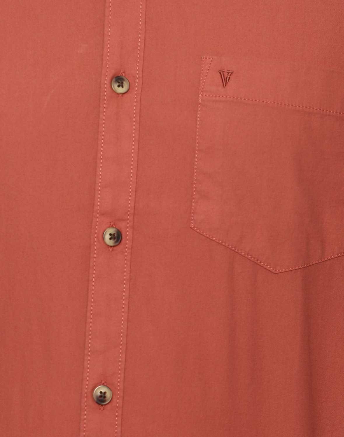 Image of VAN HEUSEN Men Slim Fit Solid Casual Shirt