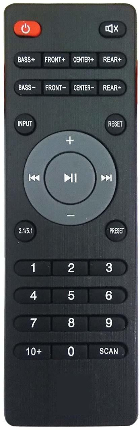 Image of Hybite Remote Compatible with HAIER Smart LED TV Remote Control Model NO:HTR-U27E with YouTube & Netflix Function (Exactly Same Remote Will Only Work) Haier LED TV Remote Controller (Black)