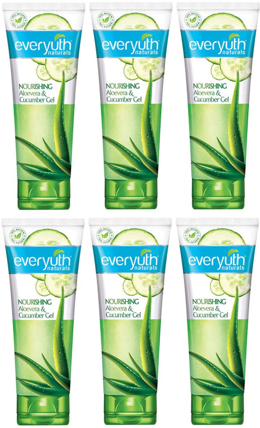 Image of Everyuth Naturals Nourishing Aloevera & Cucumber Gel Face Wash (600 g)