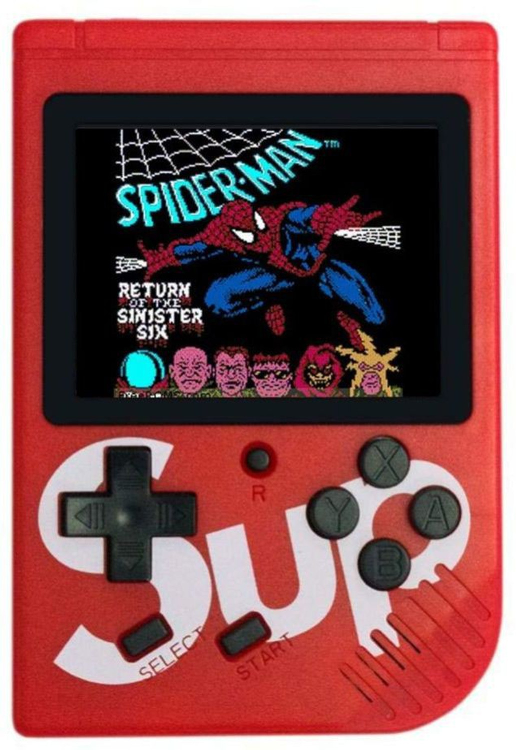 NIRUM SUP 400 in 1 Retro TV Output Game Box Console Handheld Video Gamebox with Controller Perfect for Travel Playing with Super Mario, Snow Bros,…