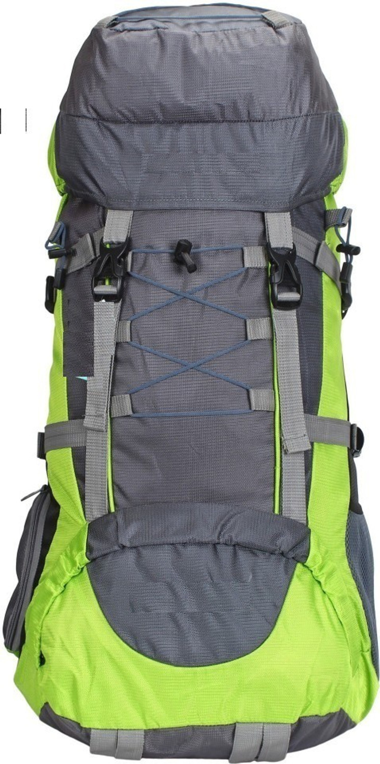 AdventIQ Footloose 55L Green Polyester Hiking Rucksack - Image 1