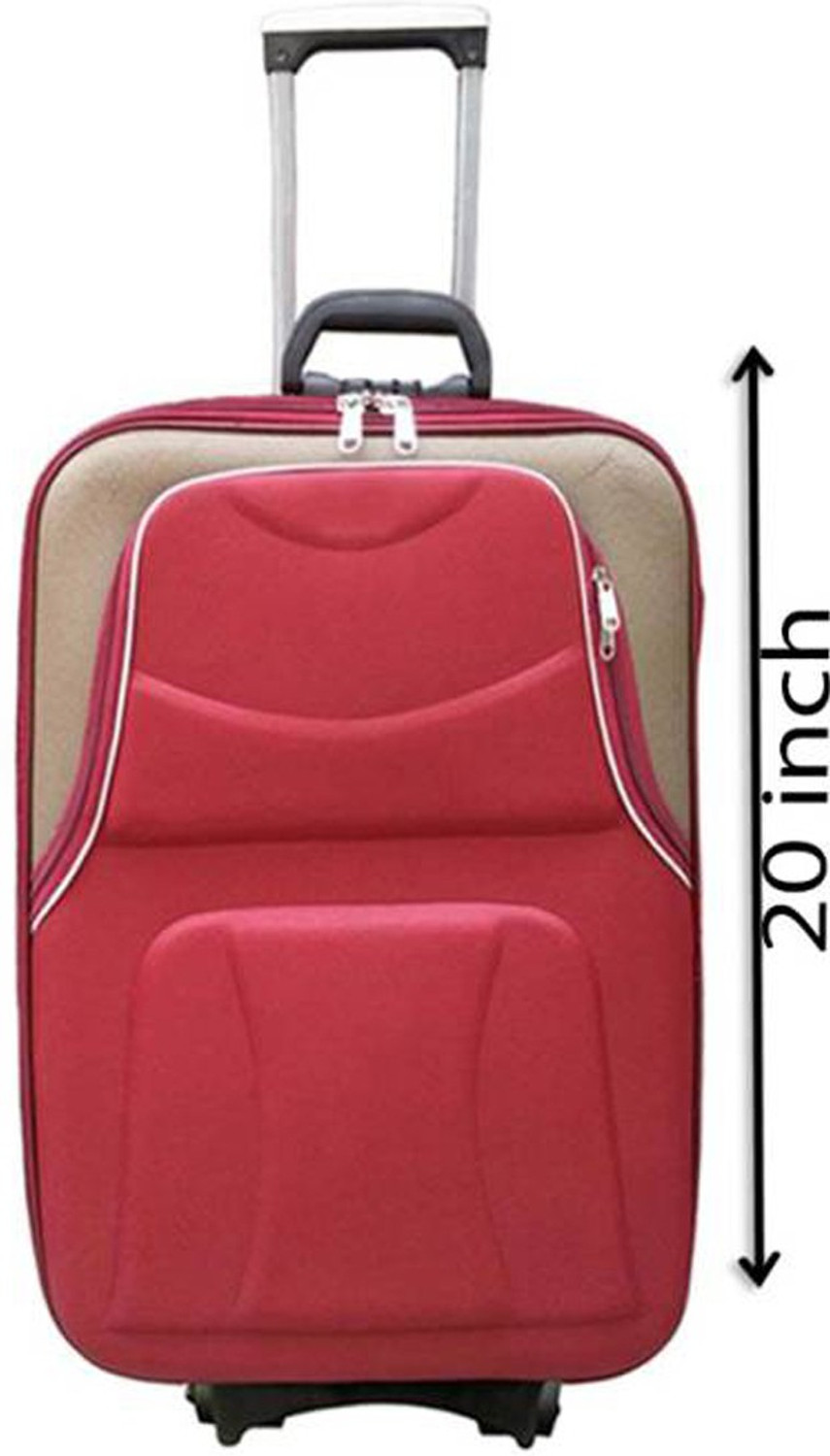 Image of Ciffra Small Cabin Suitcase (20 inch) 2 Wheels - PREMIUM - Maroon