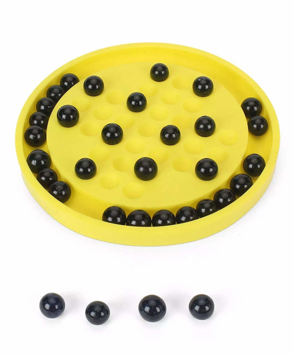 Image of imtion ( Pack of 100 Pcs Glass Marble Kanche for Decoration & Kids Playing Kanche / goli Glass Marbels with Shooter Unique Kanche Marble (Marble kanche) Marble Goti