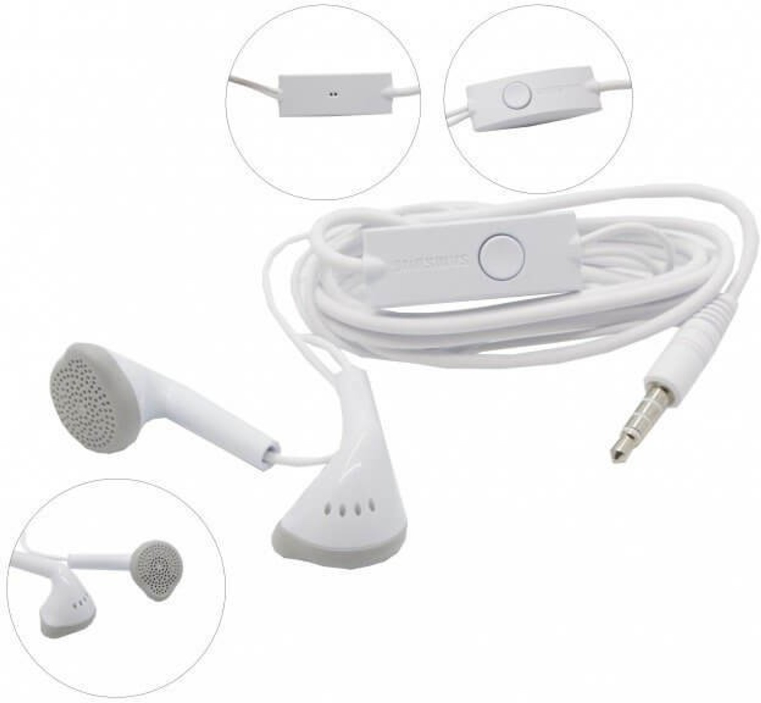 Image of Neovour Wired Earphones Wired Headset (Buds 2 EarPhone, Black, In the Ear)