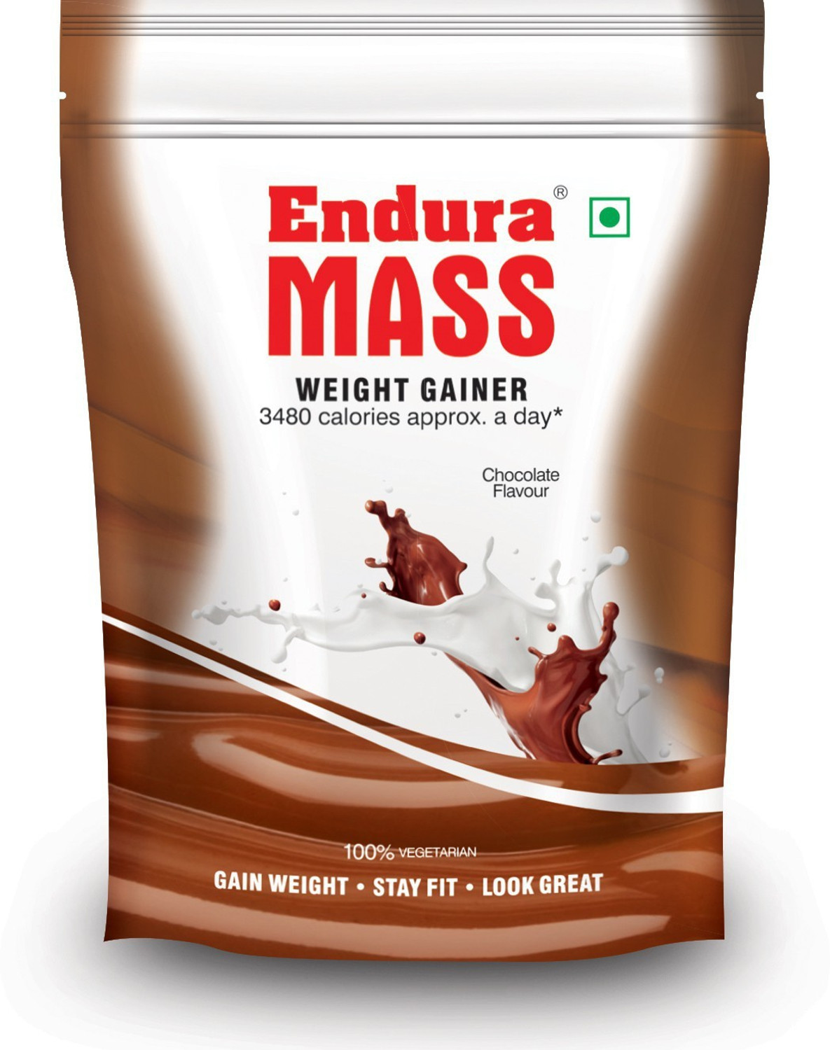 Endura Mass 400 g Chocolate Weight Gainer - Image 1