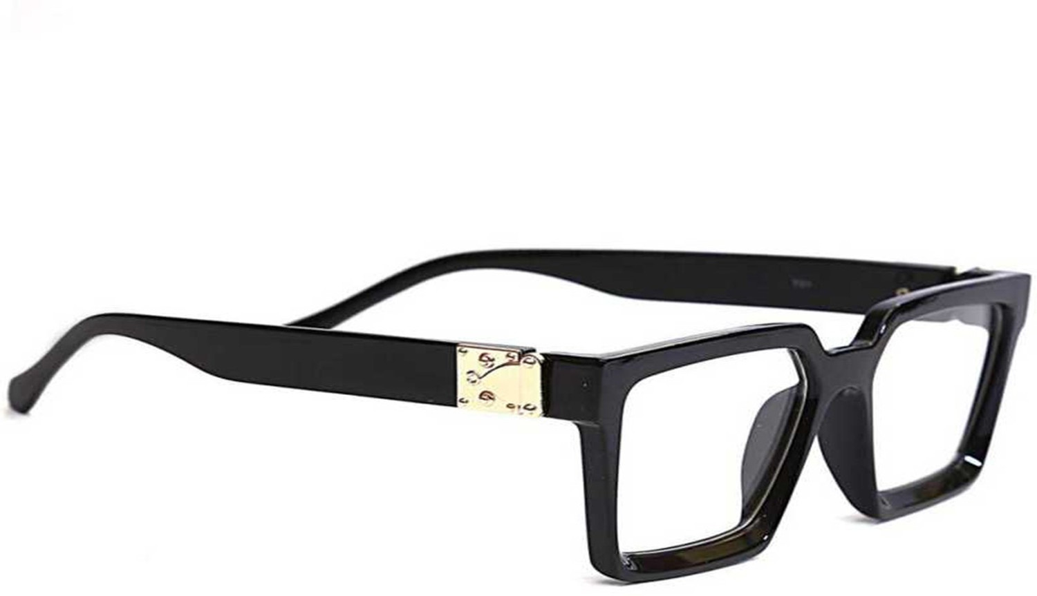 Image of AURELIN Full Rim Square Anti Glare & Blue Cut Computer Glass For Men & Women (140 mm)