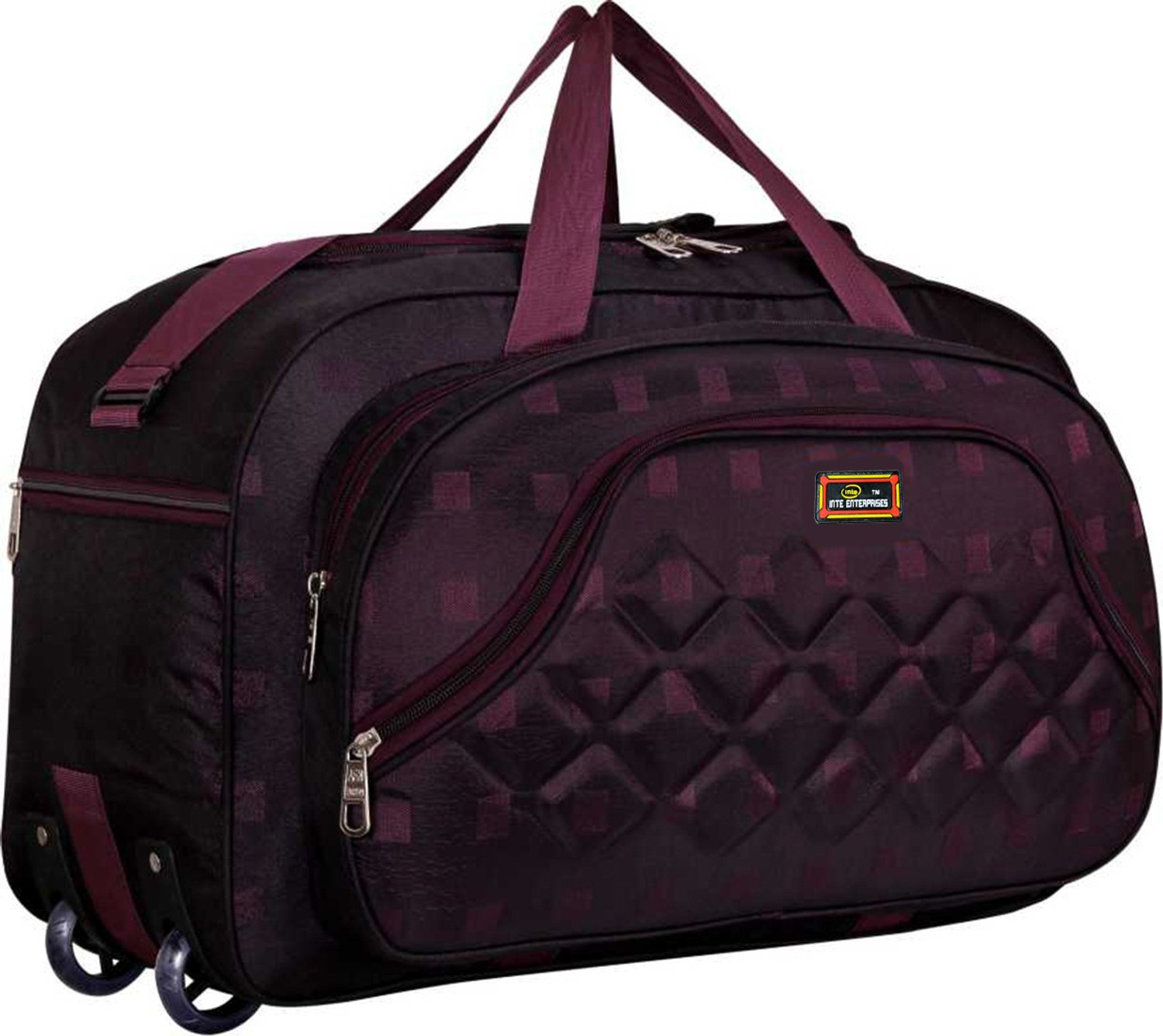 Image of NOVEX 52 L Strolley Duffel Bag - Solo - Blue - Regular Capacity