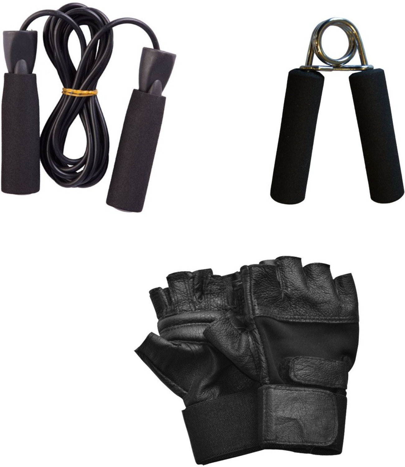 Image of KRX 38 kg PVC COMBO 3 WB Home Gym Combo