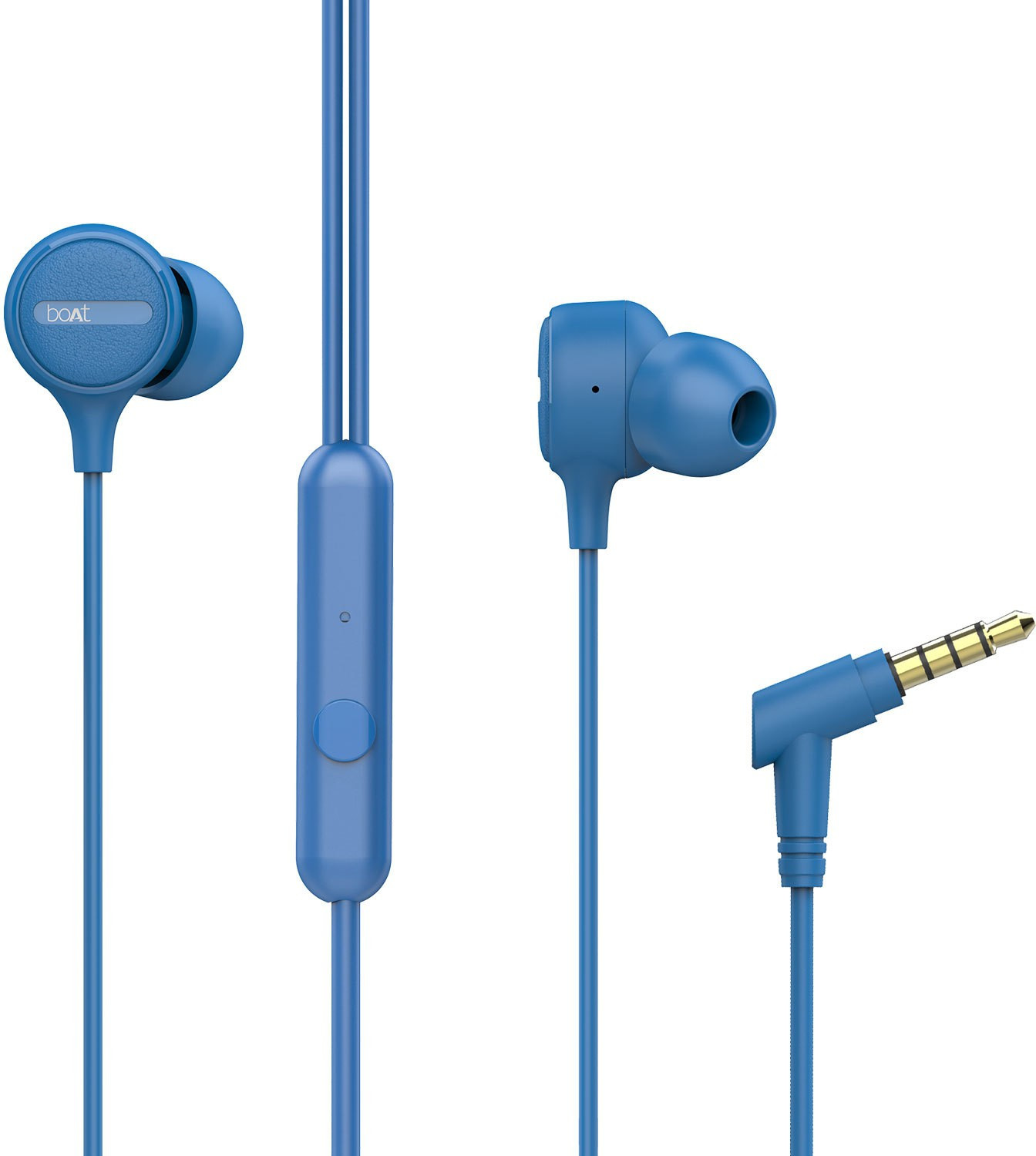 Image of AYNEXS ORIGINAL for Realme Buds 2 Neo Wired Earphones with Mic, 11.2mm Bass Driver, Tangle-Free Wired Headset (Black, In the Ear)