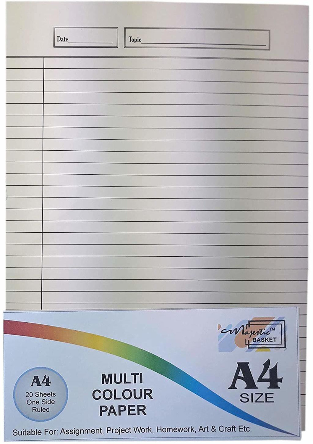 Image of PRP Premium Series 100 Pages plain paper A4 75 gsm A4 paper (Set of 1, White)