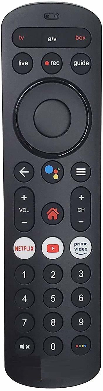 Image of Hybite Remote Compatible with HAIER Smart LED TV Remote Control Model NO:HTR-U27E with YouTube & Netflix Function (Exactly Same Remote Will Only Work) Haier LED TV Remote Controller (Black)