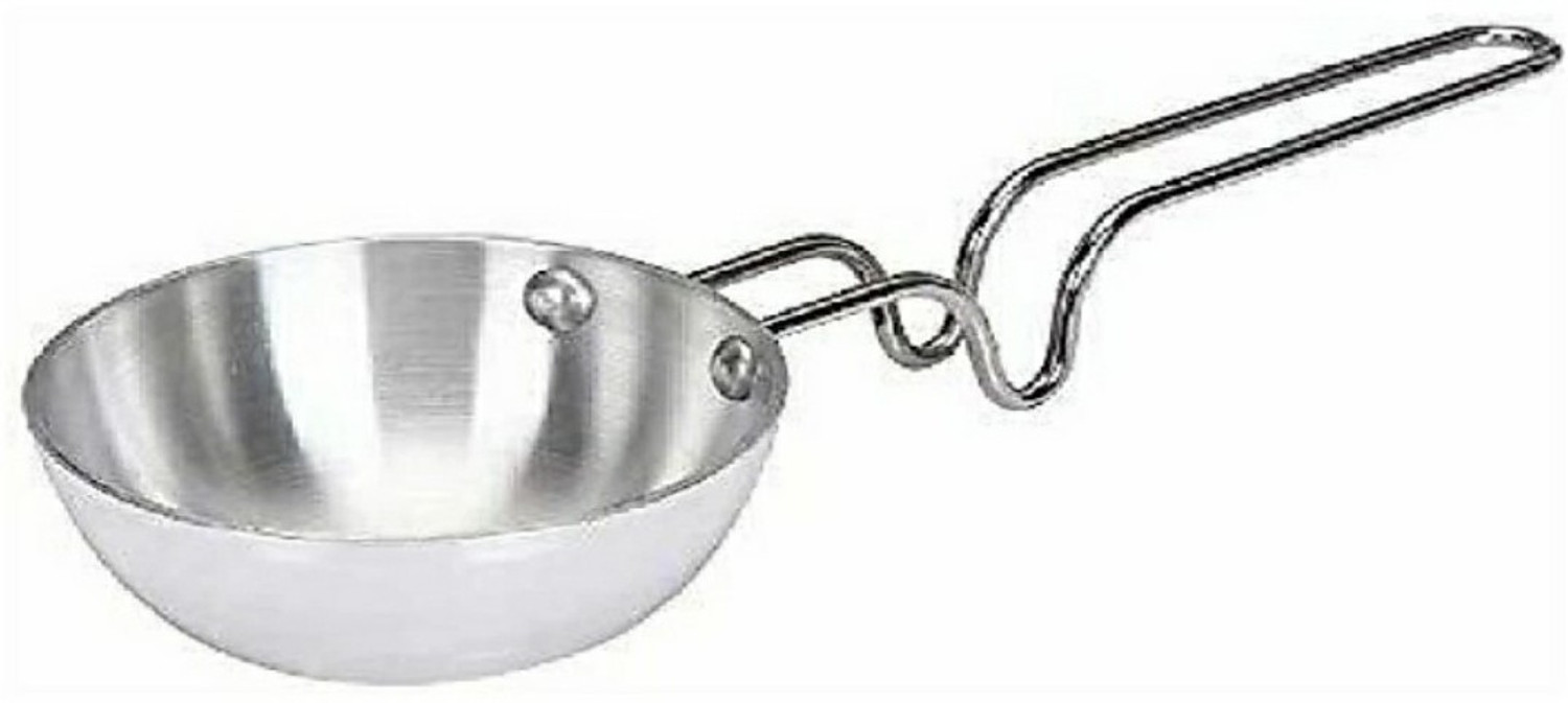 Image of Omichef Triply Stainless Steel Tadka Pan Large - 300 ml Tadka Pan 11 cm diameter 0.3 L capacity (Triply, Induction Bottom)