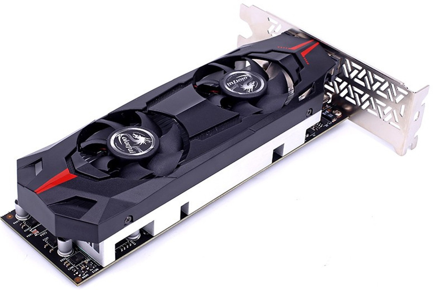 Image of Colorful GeForce GTX 1050Ti 4G-V GDDR5 4 GB NVIDIA Chipset 128 bit 1290 MHz Graphics Card (Black)