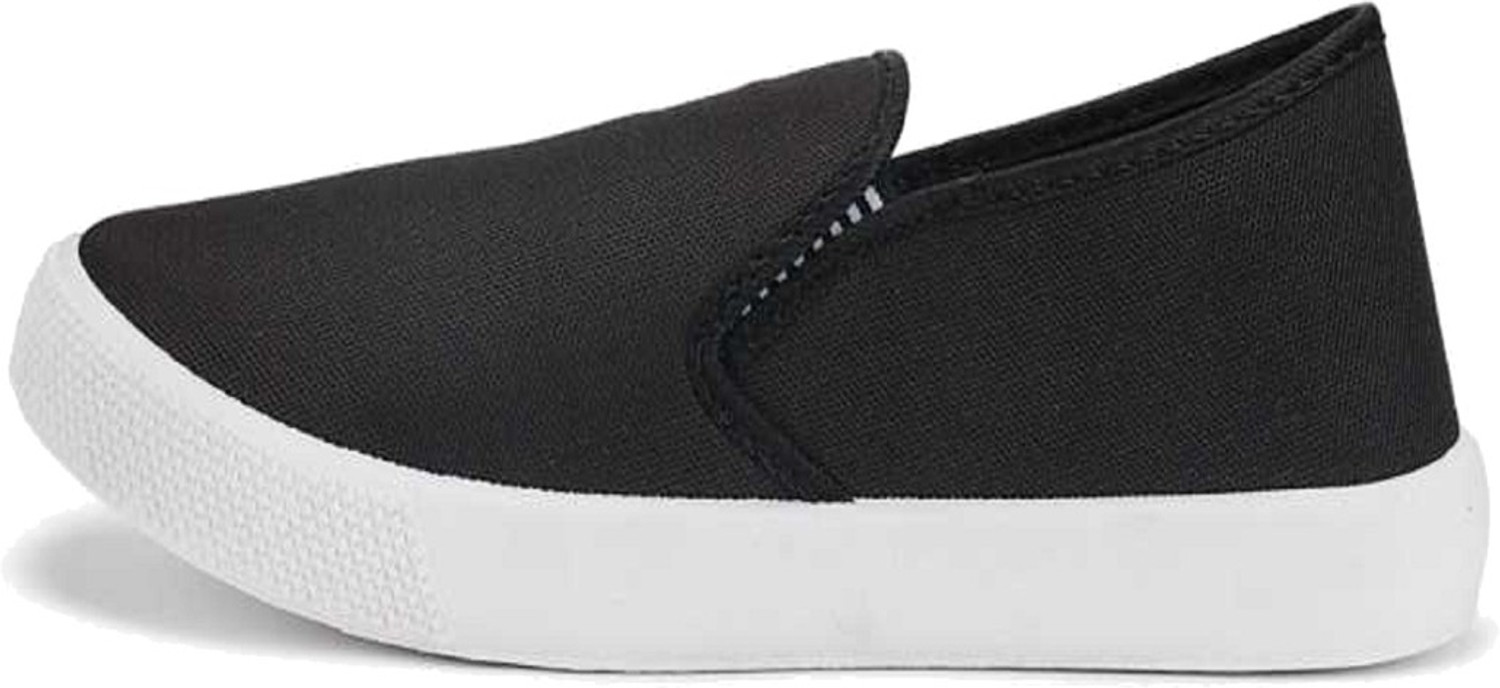Image of Axter Slip on Loafers For Boys & Girls (Red, 5-6 Years)