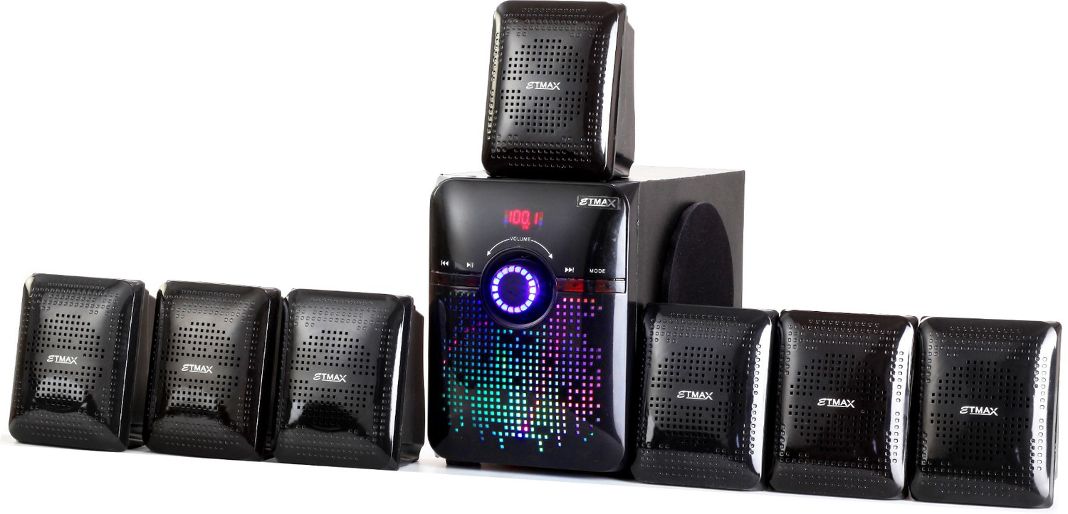 Image of IMPEX Lyric 5.1 45 W Bluetooth 45 W Bluetooth Home Theatre (Black, 5.1 Channel)