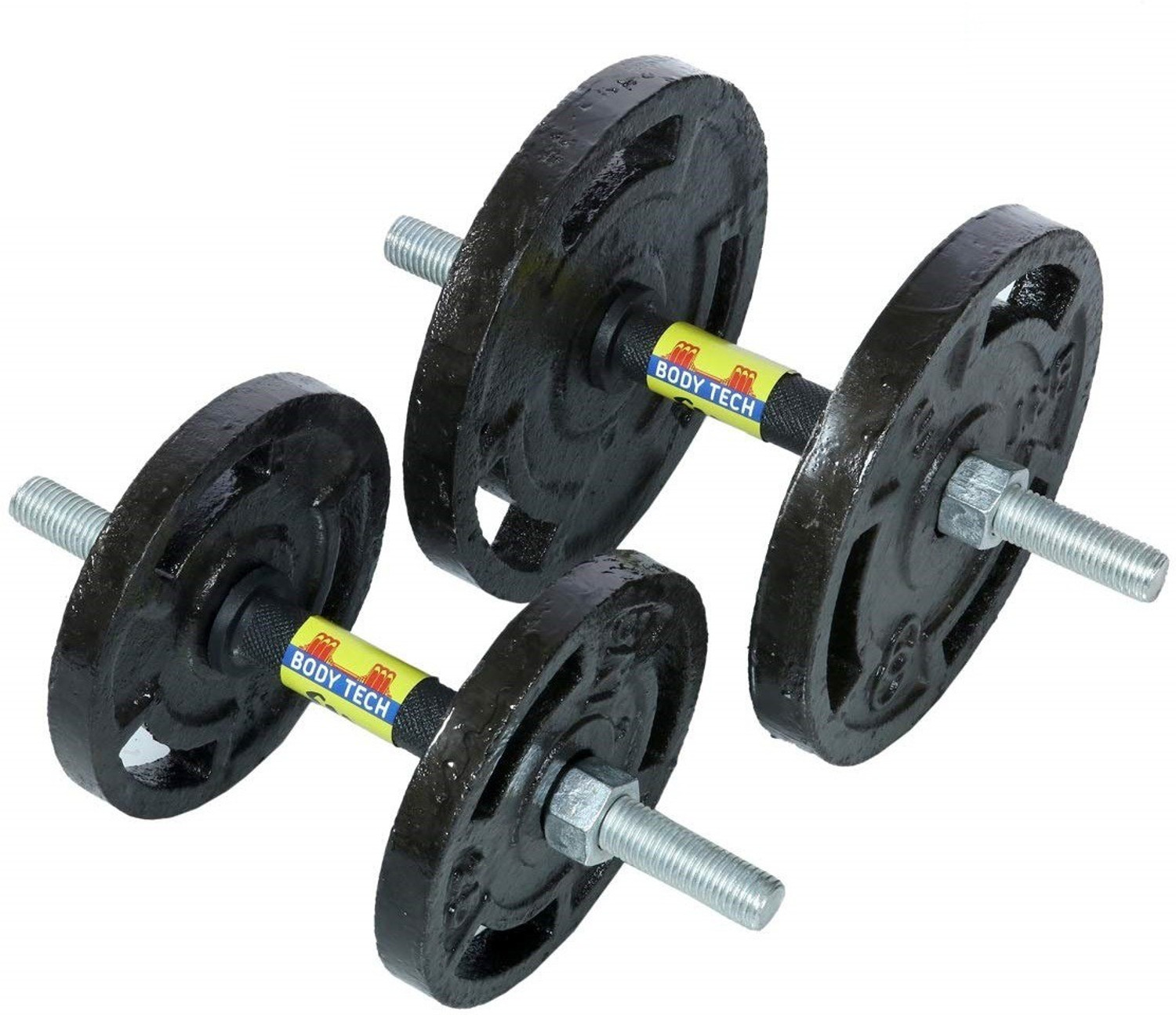 Image of RIO PORT 50 kg 50kg Cast Iron Adjustable Home Gym Set Home Gym Combo