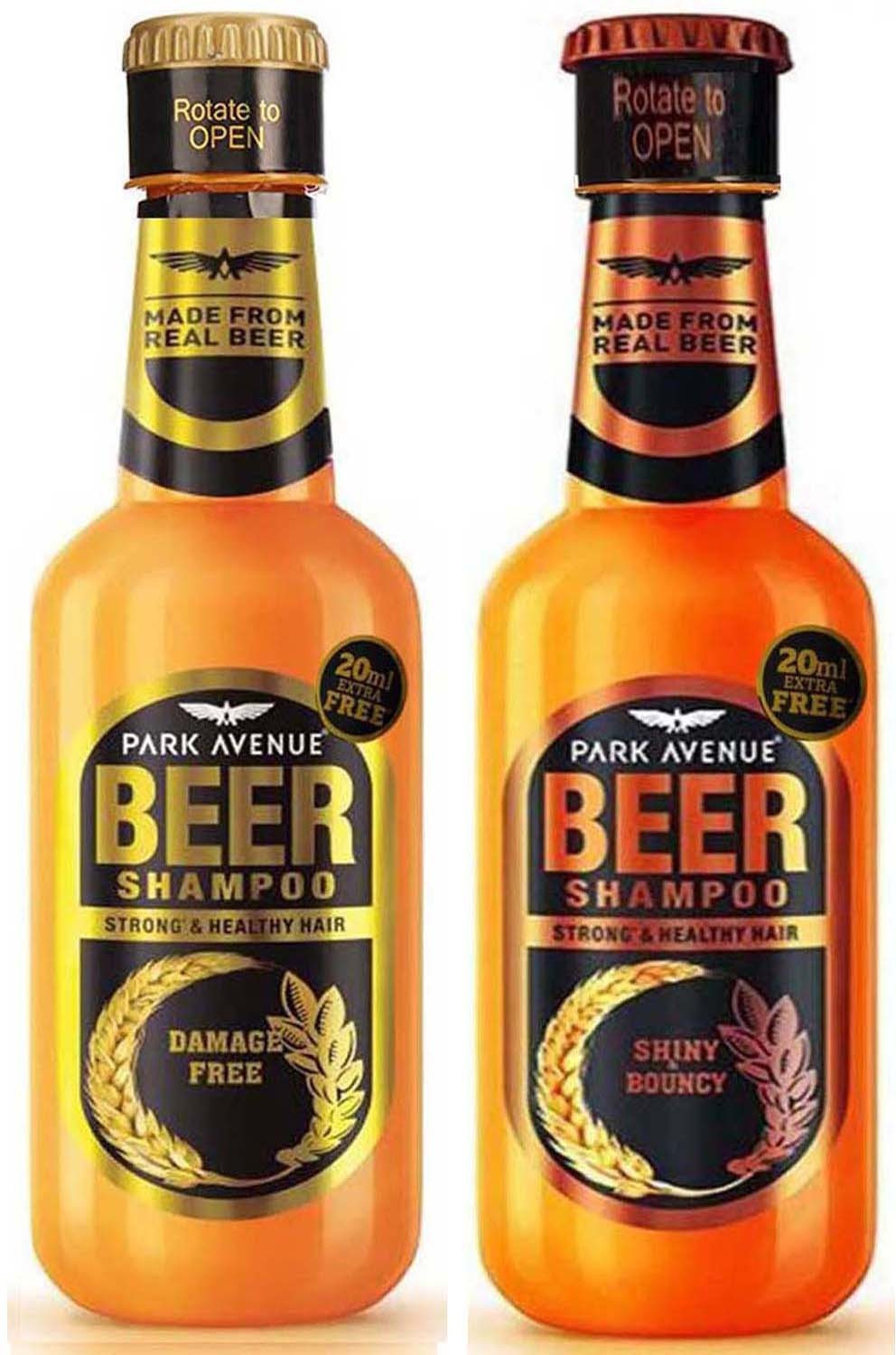 Image of PARK AVENUE Beer Shampoo Shiny & Bouncy (350 ml)