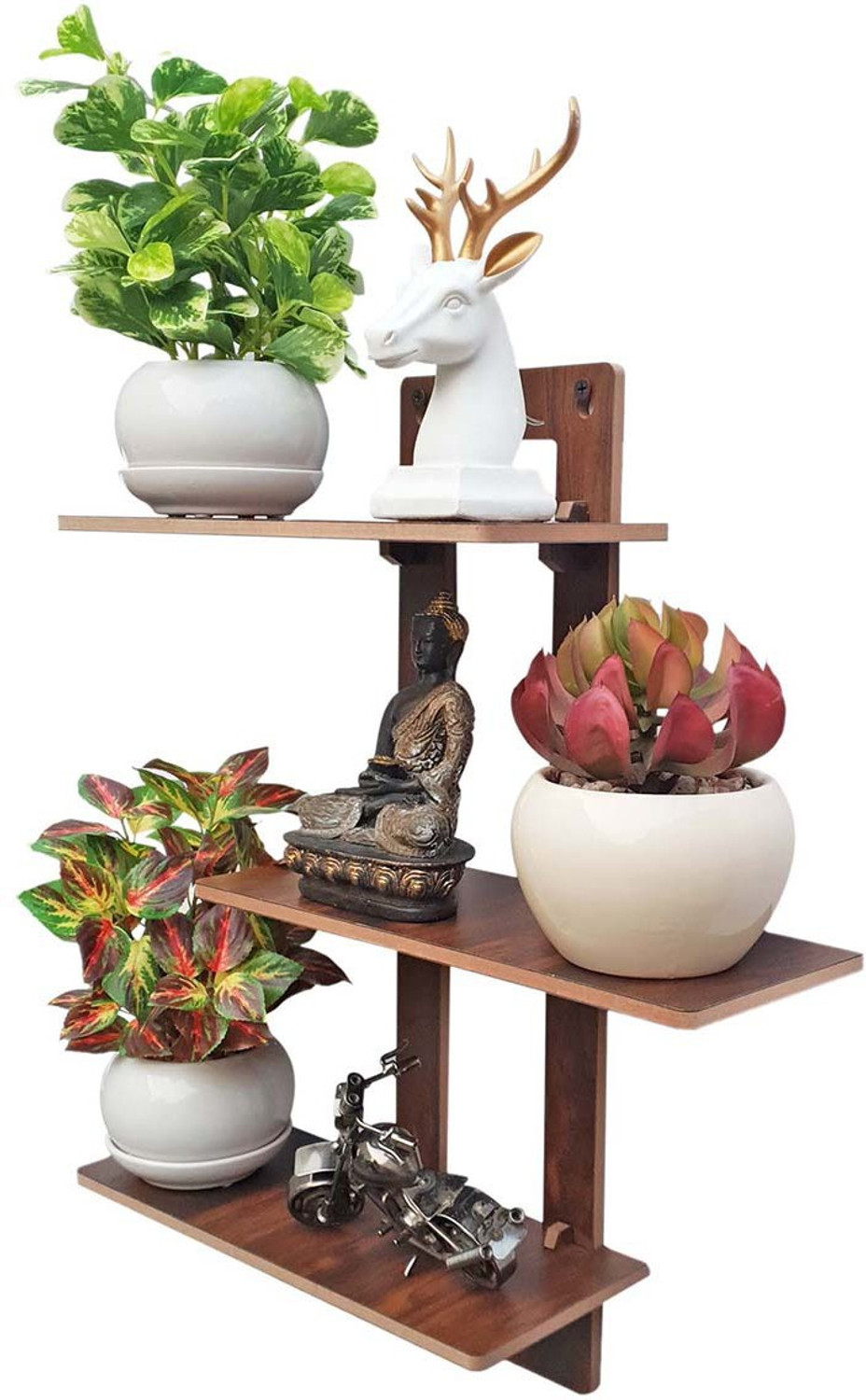 7CR 3 in 1 LRL Book Shelf (WB) Engineered Wood Open Book Shelf Price in India - Buy 7CR 3 in 1 LRL Book Shelf (WB) Engineered Wood Open Book Shelf online at Flipkart.com