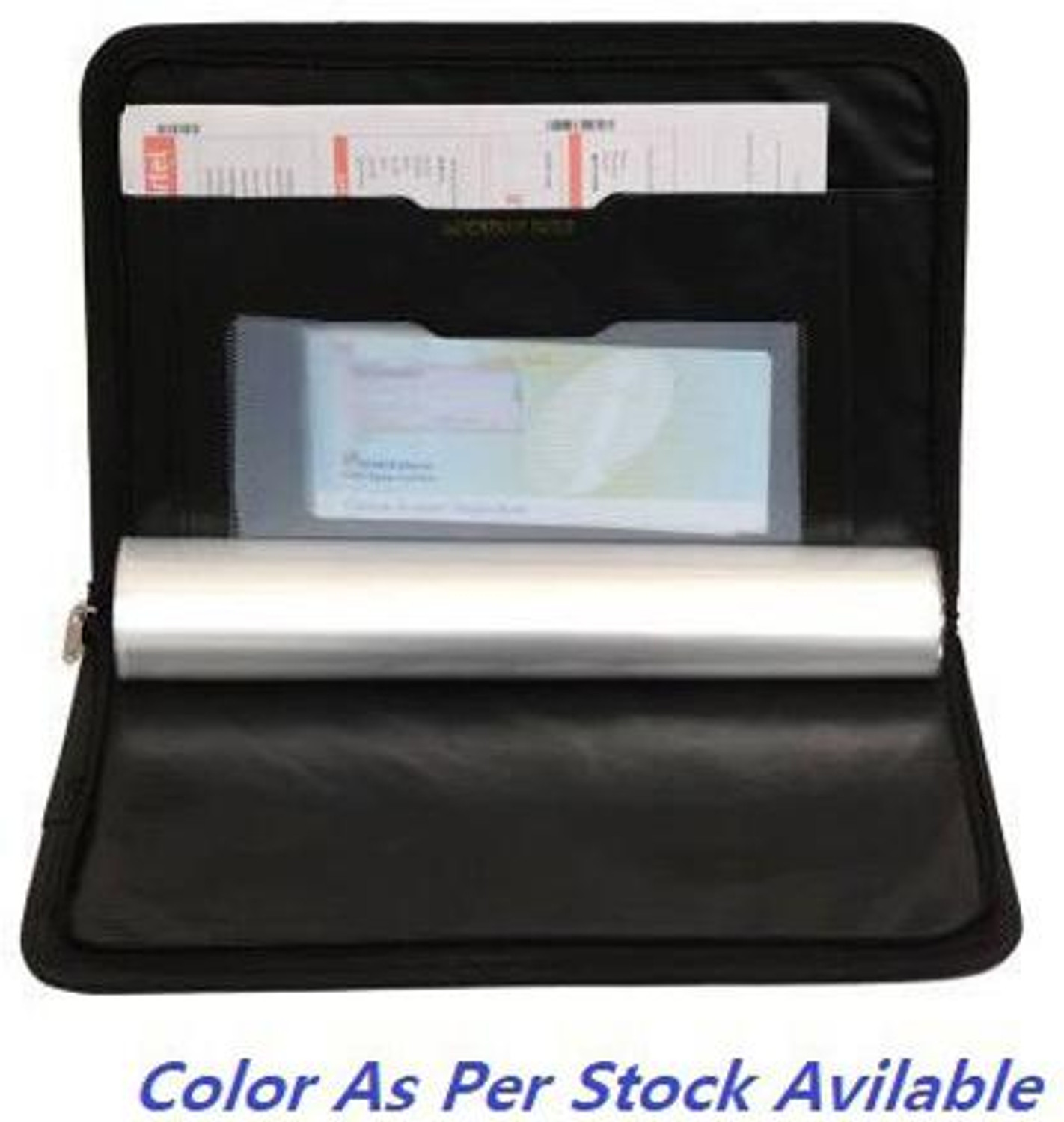 Image of Kopila Synthetic Leather Document Bag /File Folder /Portfolio /Certificate Executive File Set of 1 Purple (Set Of 1, Puple)