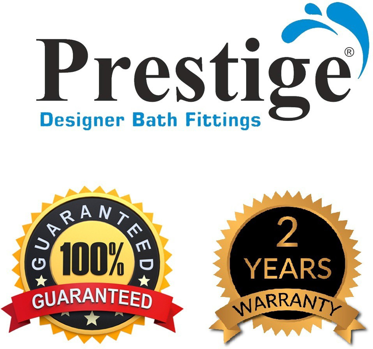 Image of Prestige . Chrome Plated Stainless Steel Turbo Angel Valve Set of -4 Angle Cock Faucet (Wall Mount Installation Type)