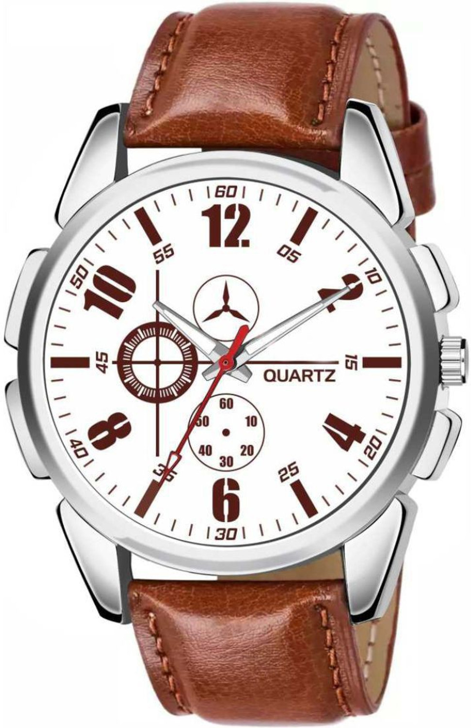Image of Bolun Analog Watch - For Men Blue Sports Design Leather Belt Analog Watch