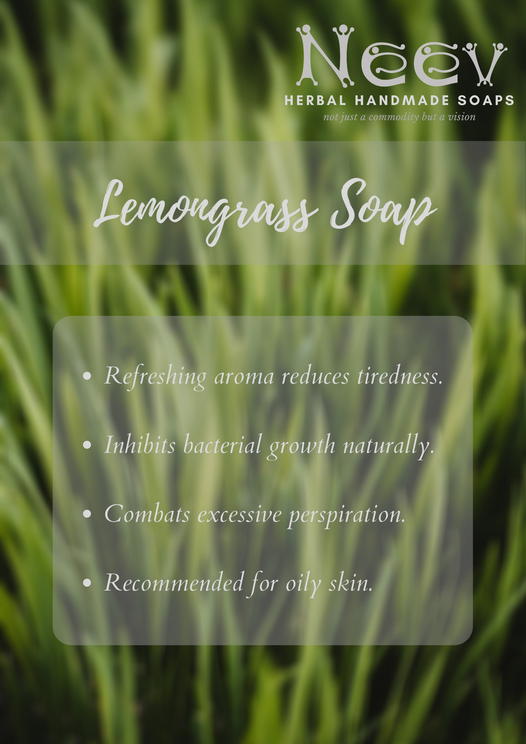Image of Neev Lemogrss Soap (100 g)