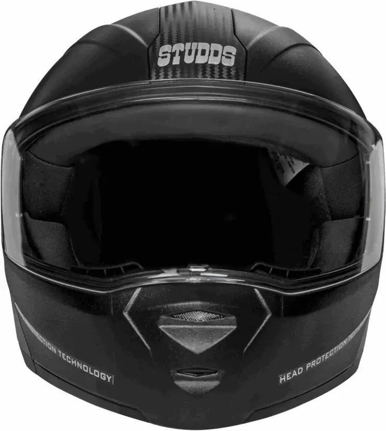 Image of STUDDS helmat Motorbike Helmet (Black)