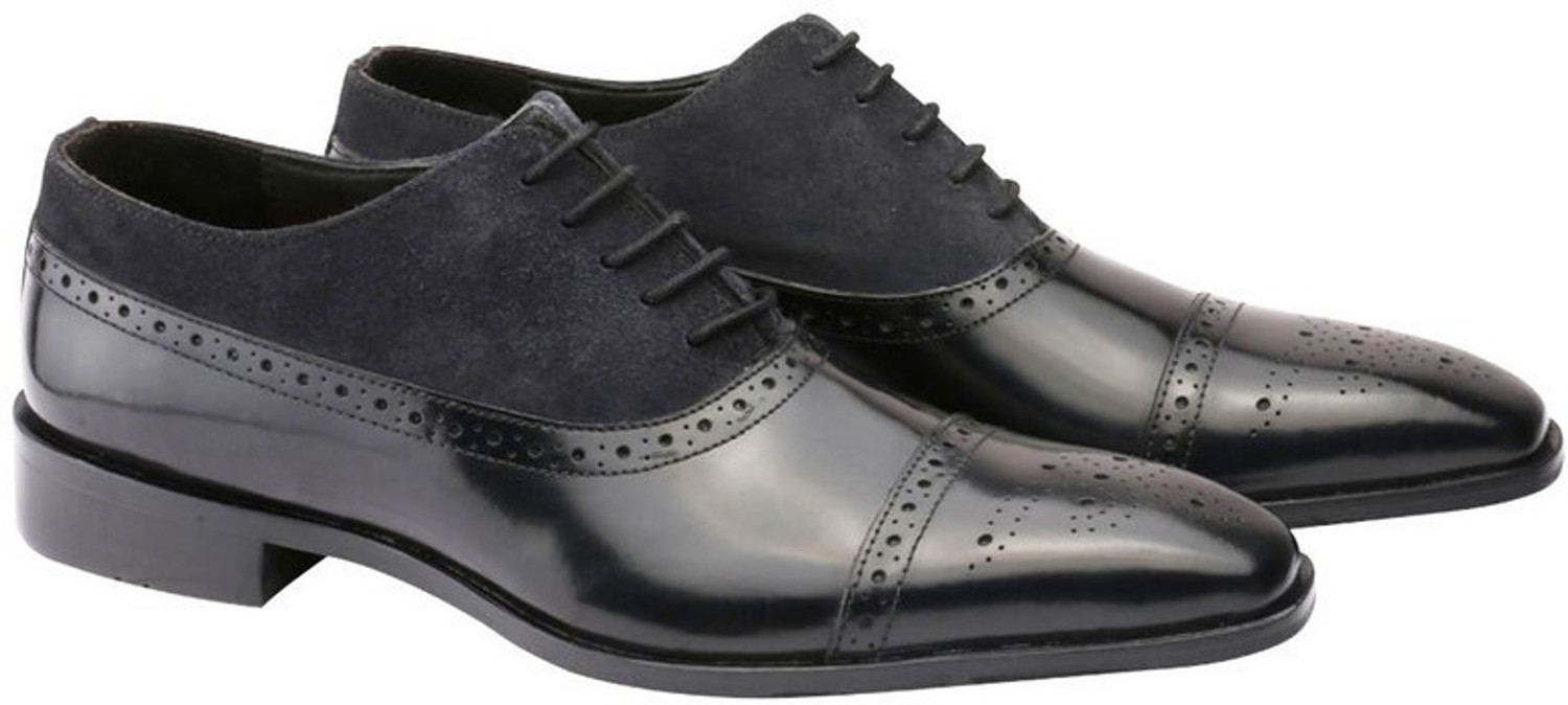 Image of Harrykson London CAMBERLEY Luxury Men's Genuine Leather Semi Casual Mocassin For Men (Navy , 6)