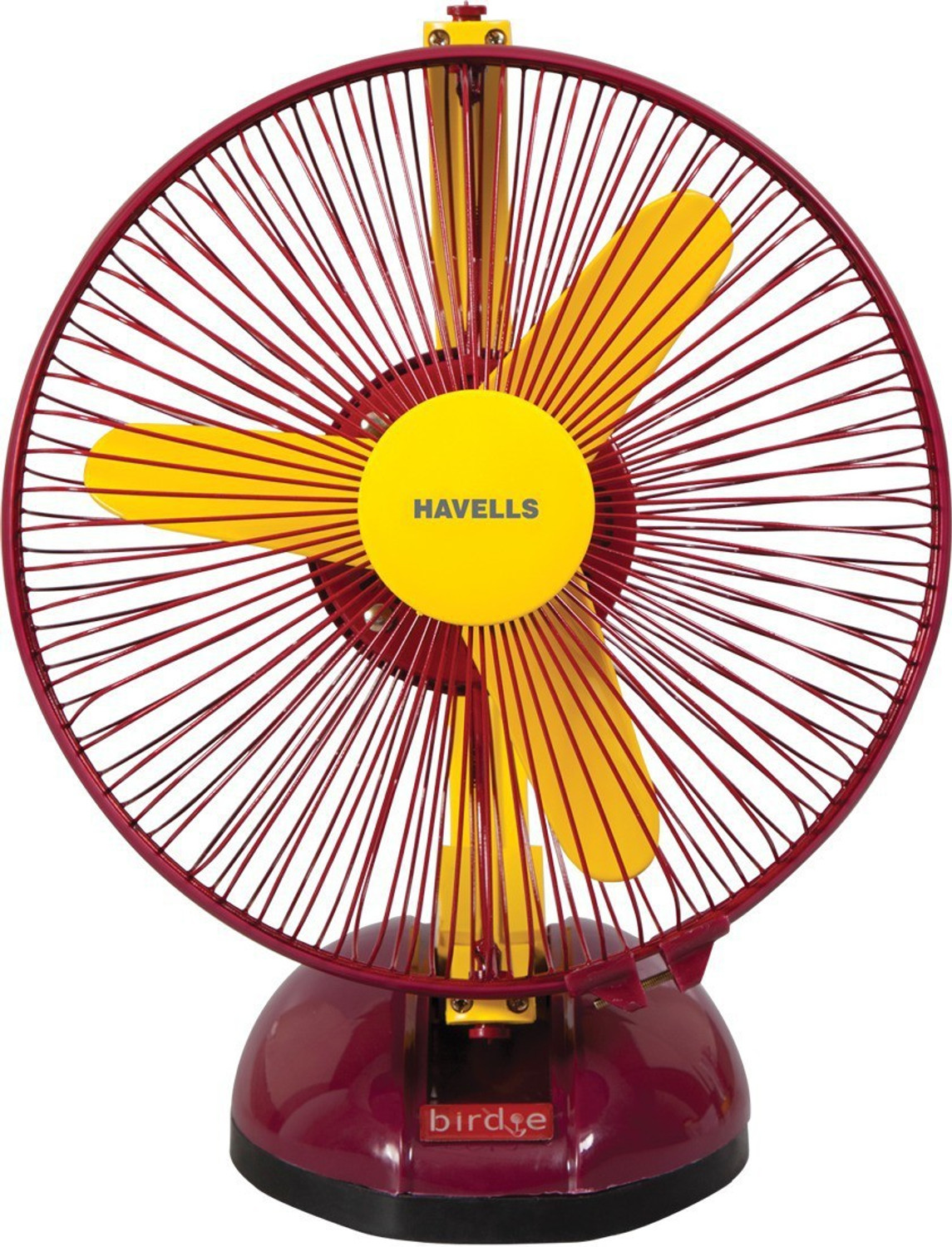 Image of Bediya Windy-12 with 2 Year Warranty 300 mm Table Fan (Yellow, Black | Pack of 1)