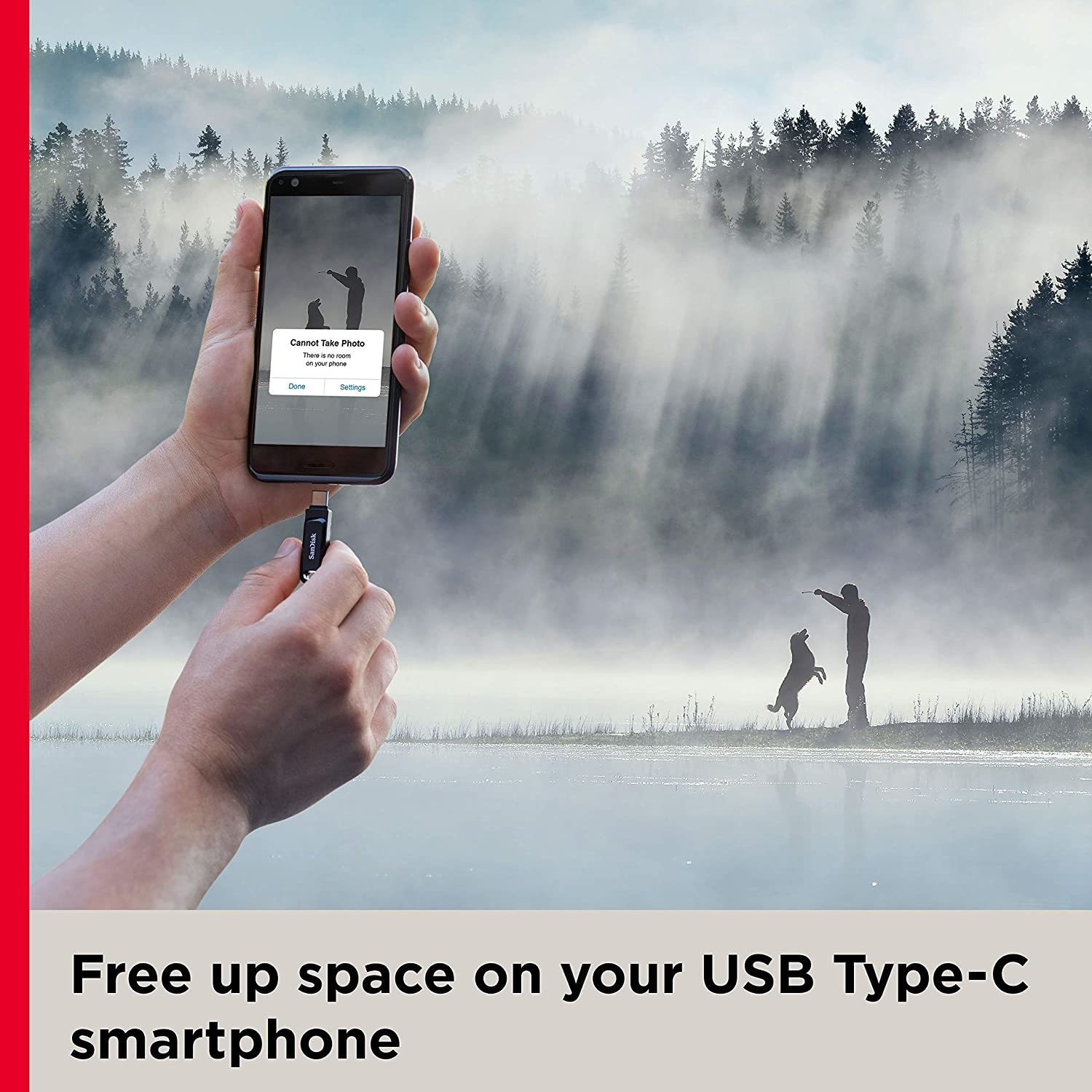 Image of SanDisk Ultra Dual Drive Go 256GB USB Type C Pendrive for Mobile 256 GB OTG Drive Compatible with Audio Player, Desktop Computer, Gaming Console, Laptop, Mobile, Netbook, Tablet, Television USB 3.1 Plastic Case (Black, Type A to Type C)