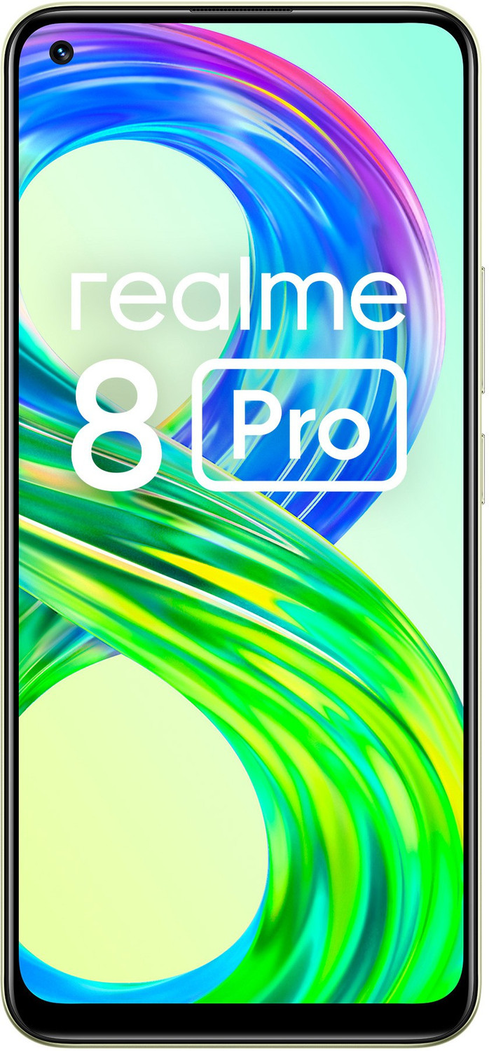 realme 8 Pro 128GB 6GB RAM Yellow - Image 1