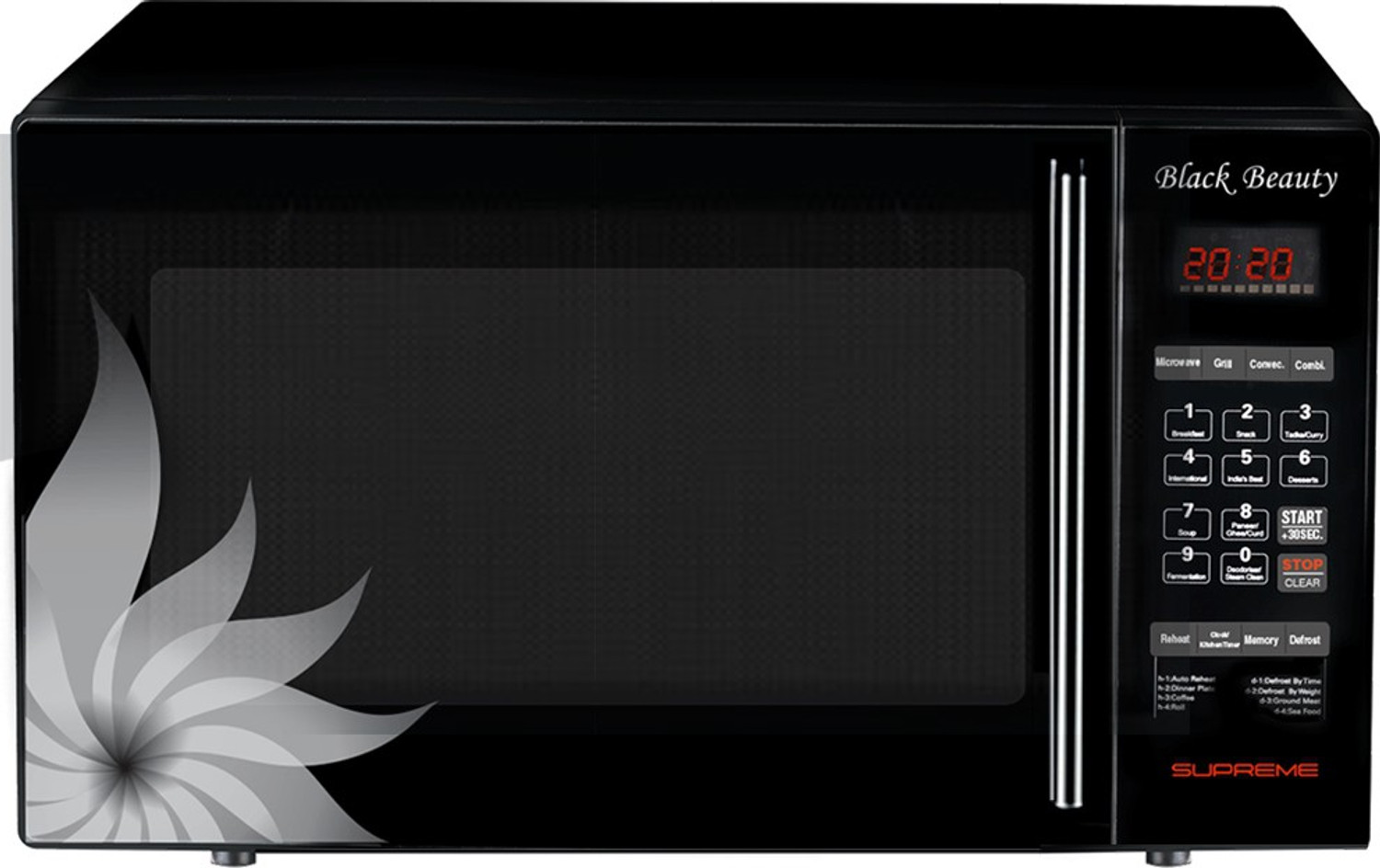 Image of Sharp 27 L Convection Microwave Oven (R-827KN-K, Black)