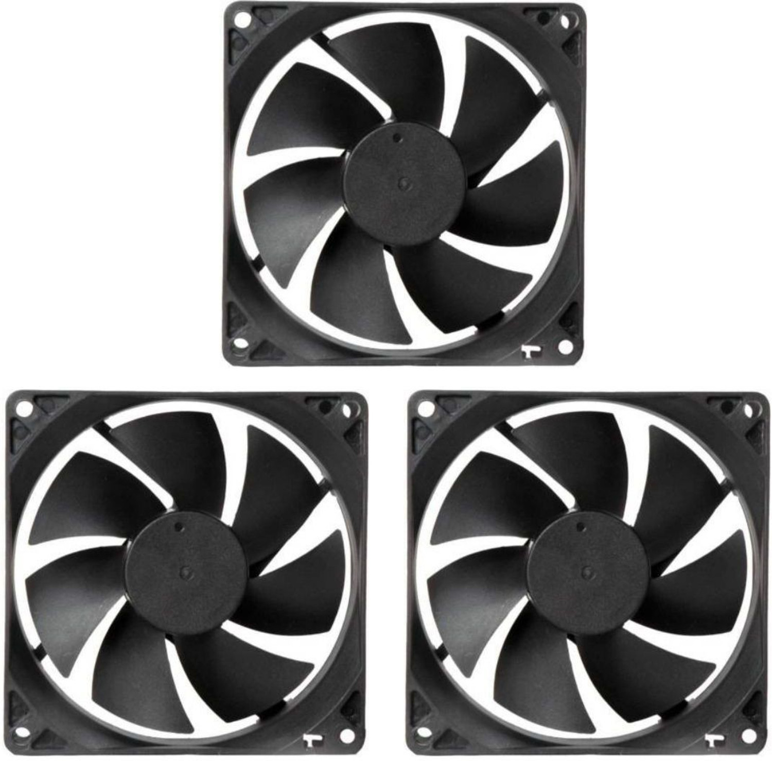 Image of VINITRON (Pack of 10) India DC 12V Cooling Fan for PC Case,DC 12V DC Cooling Fan SM005 Cooling Fan All in one Cooler (Black)