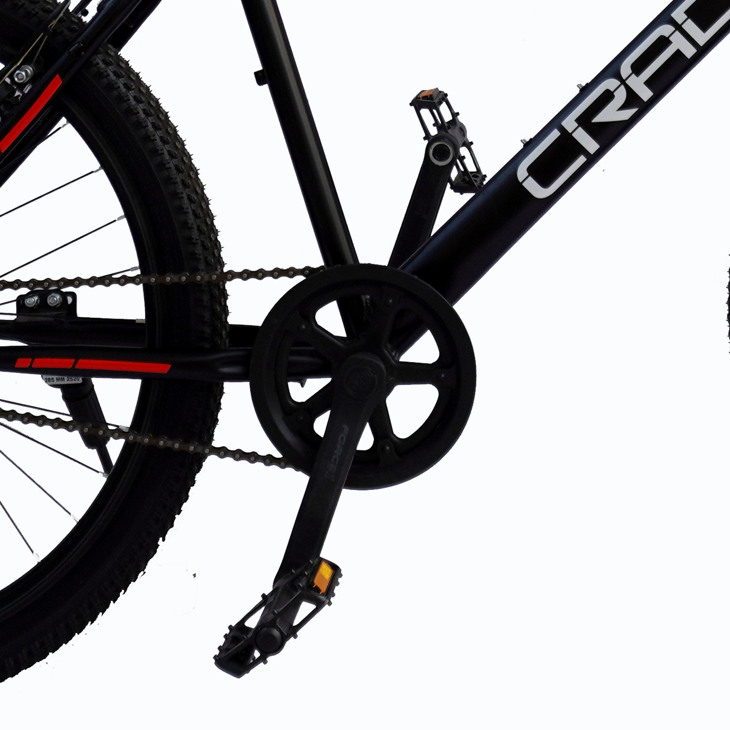 Image of CRADIAC 26 hybrid single speed 26 T (inch) Hybrid Cycle /City Bike (Single Speed, Black, Rigid)