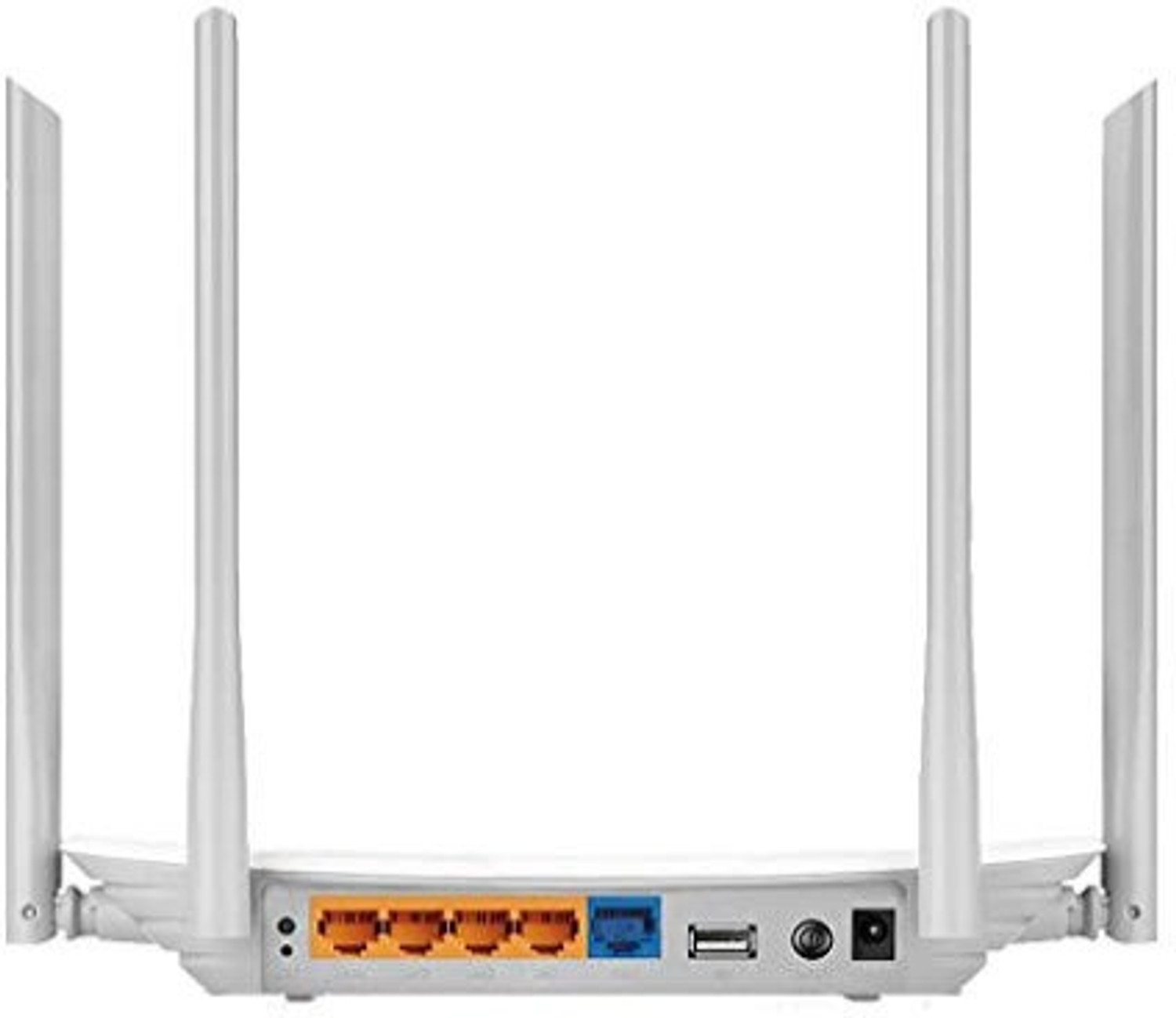 Image of TP-Link AC1200 ARCHER C5 Wireless Router 2.4 GHz, 5 GHz 1200 Mbps Wifi Speed Dual Band External Antenna Ethernet (Cable Broadband) (White)