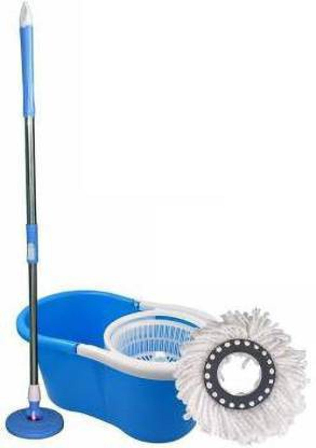 Image of JSN Plastic Bucket Mop Set (Purple)