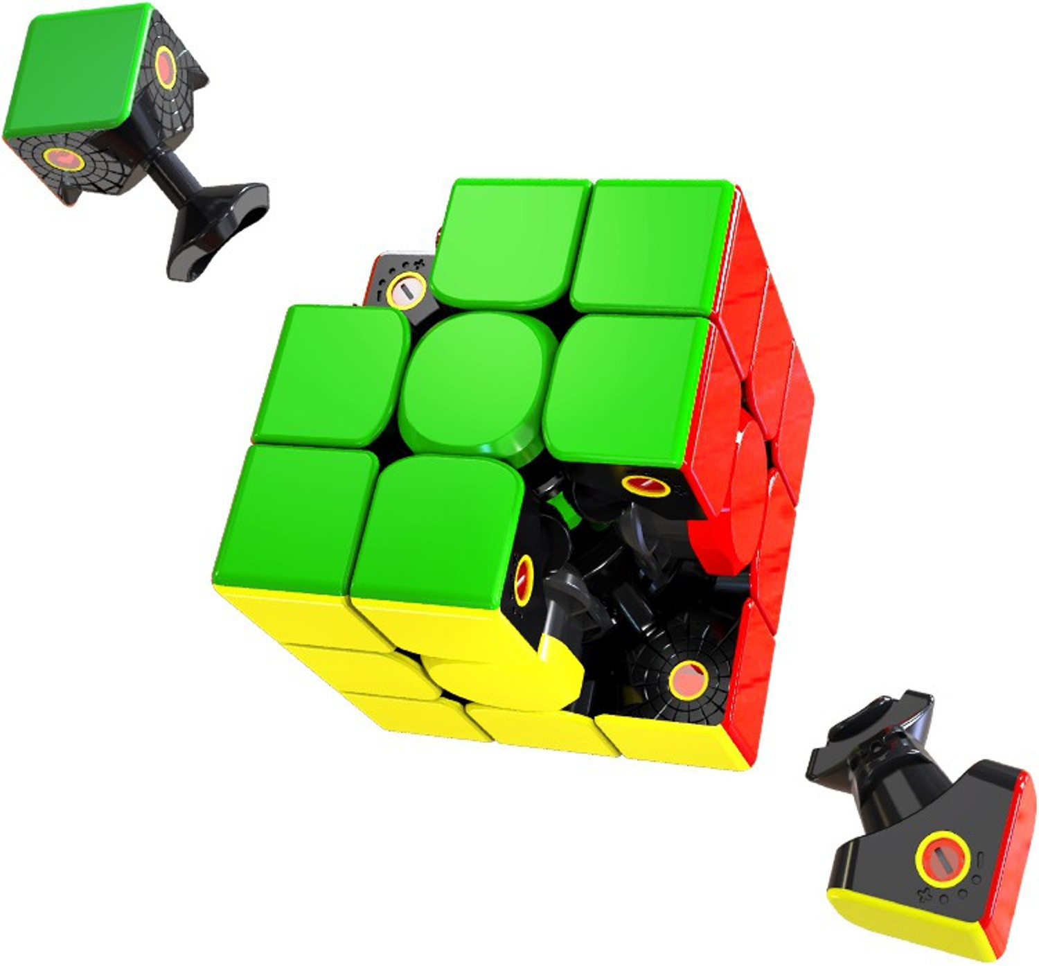 Image of Cubelelo X-Man Tornado v2 3x3 (Magnetic) Speedcube Highspeed Magic Cube Puzzle (1 Pieces)